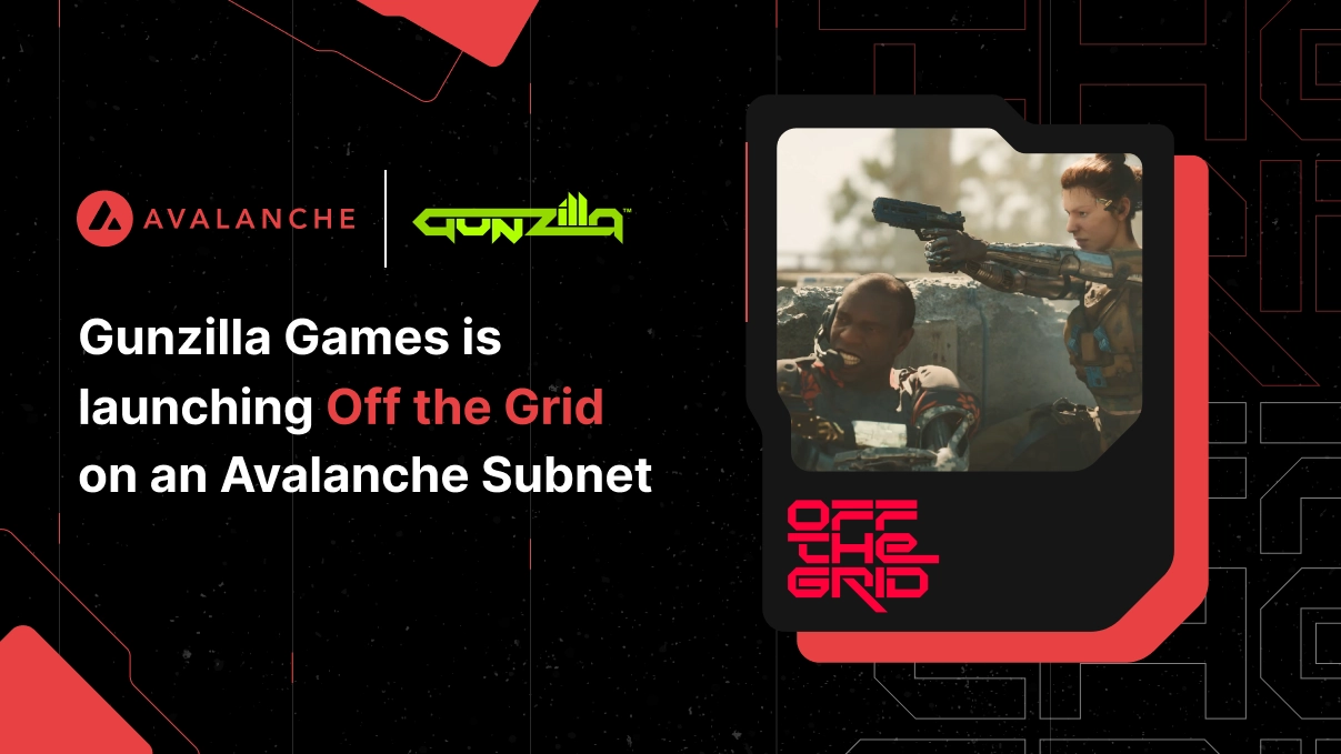 Gunzilla Launches AAA Shooter as an Avalanche L1