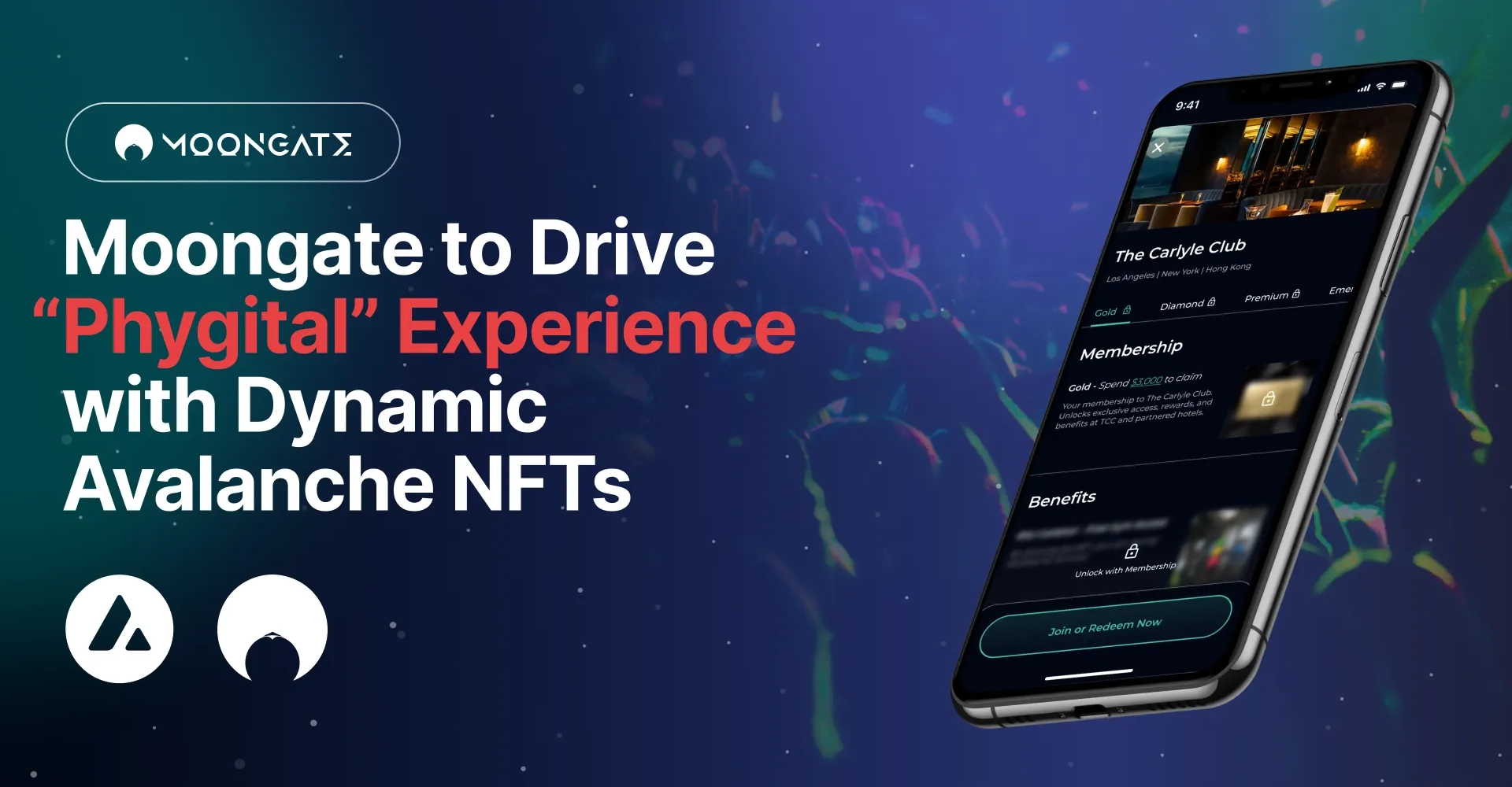 Moongate to Drive “Phygital” Experience with Dynamic Avalanche NFTs