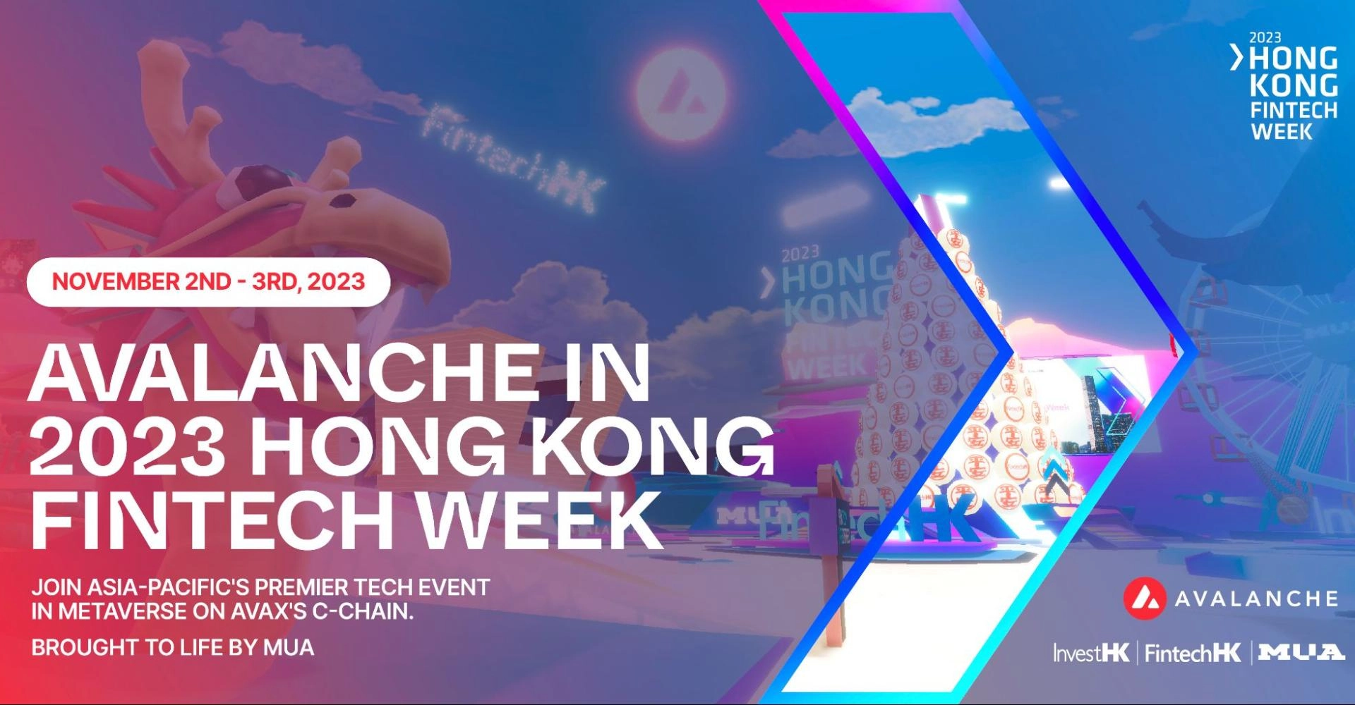 Avalanche Powers Metaverse Experience at Hong Kong FinTech Week