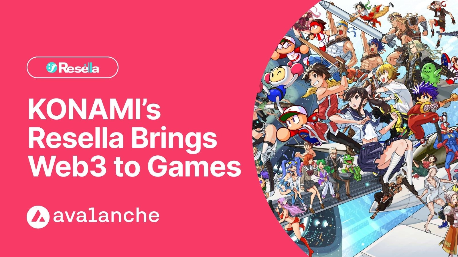 Konami Digital Entertainment Co., Ltd. Unveils Groundbreaking NFT Solution "Resella" in Collaboration with Ava Labs