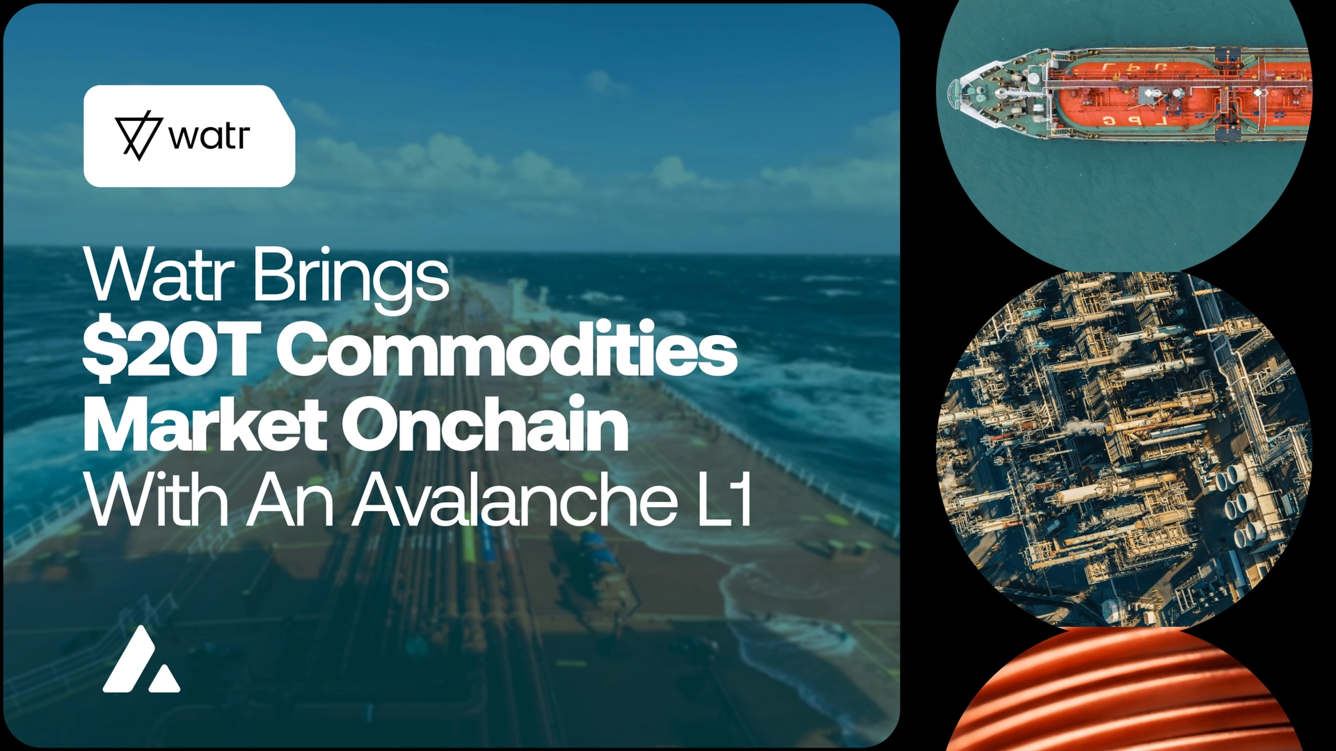 Watr Launches an Avalanche L1 to Power the Future of Onchain Commodities