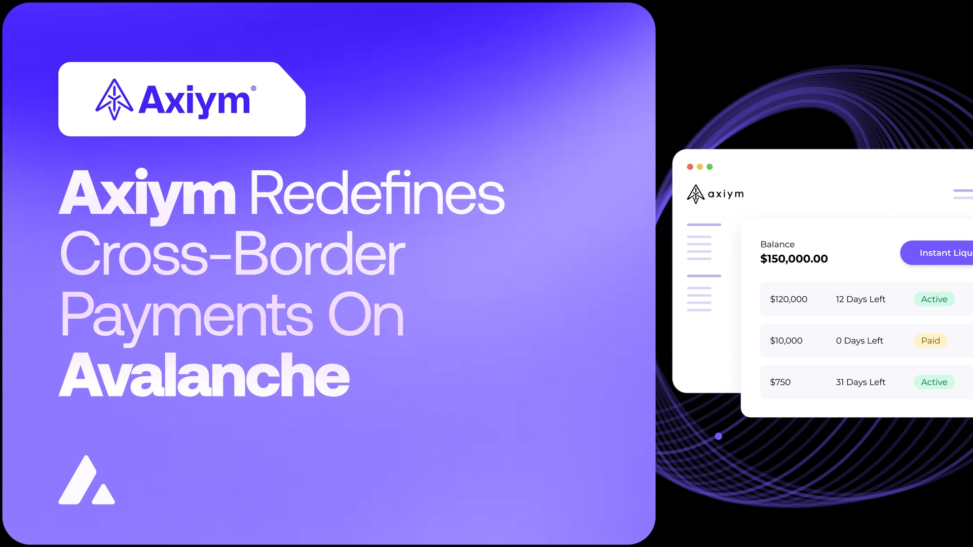 How Axiym Is Rewiring Global Payments on Avalanche