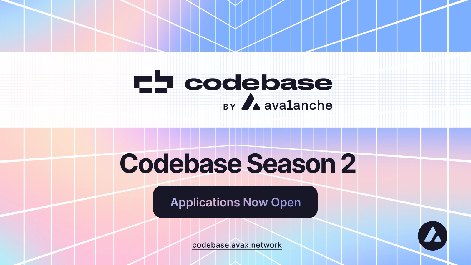 Codebase by Avalanche® Incubator Opens Season 2 Applications In Search Of The Next Generation Of Web3 Founders Building On Avalanche