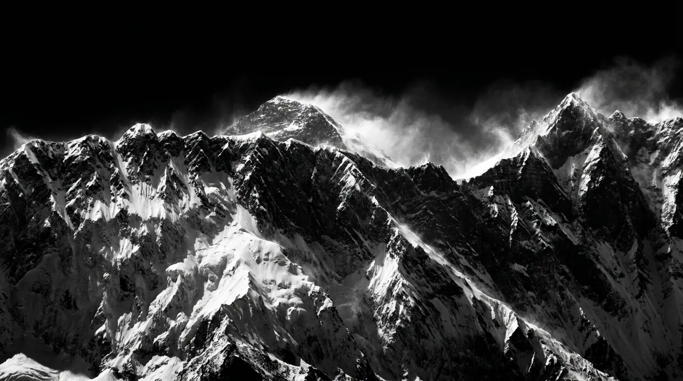 Snow capped mountain in wind 20260914121213