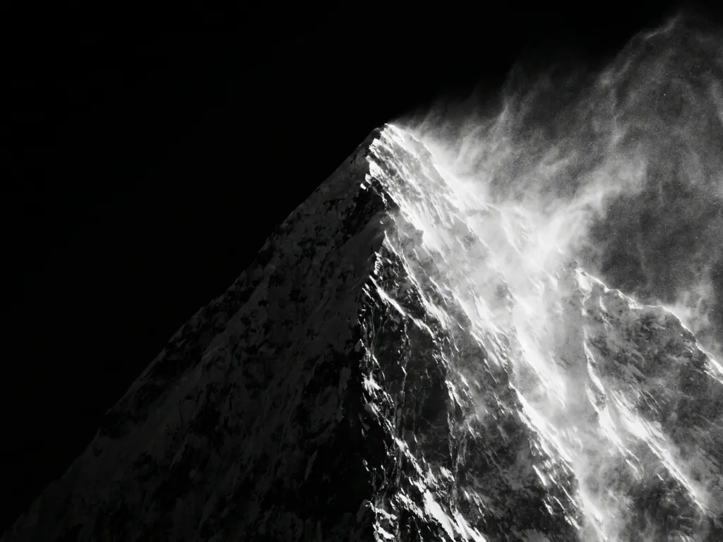 Snow capped mountain wind spray 20260914121208