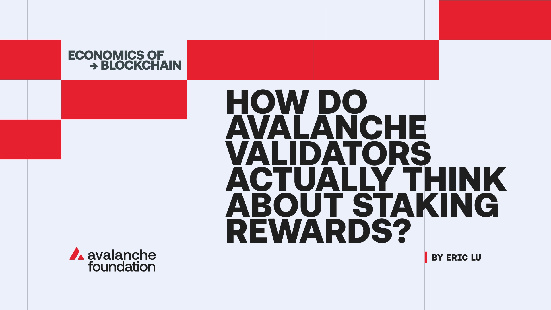 How Do Avalanche Validators Actually Think About Staking Rewards?