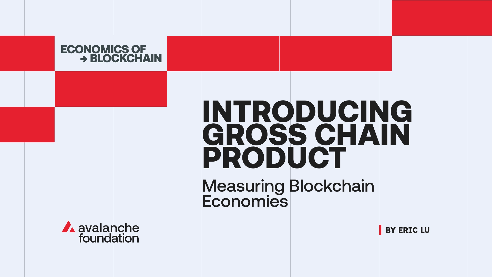 Measuring Blockchain Economies: Introducing Gross Chain Product