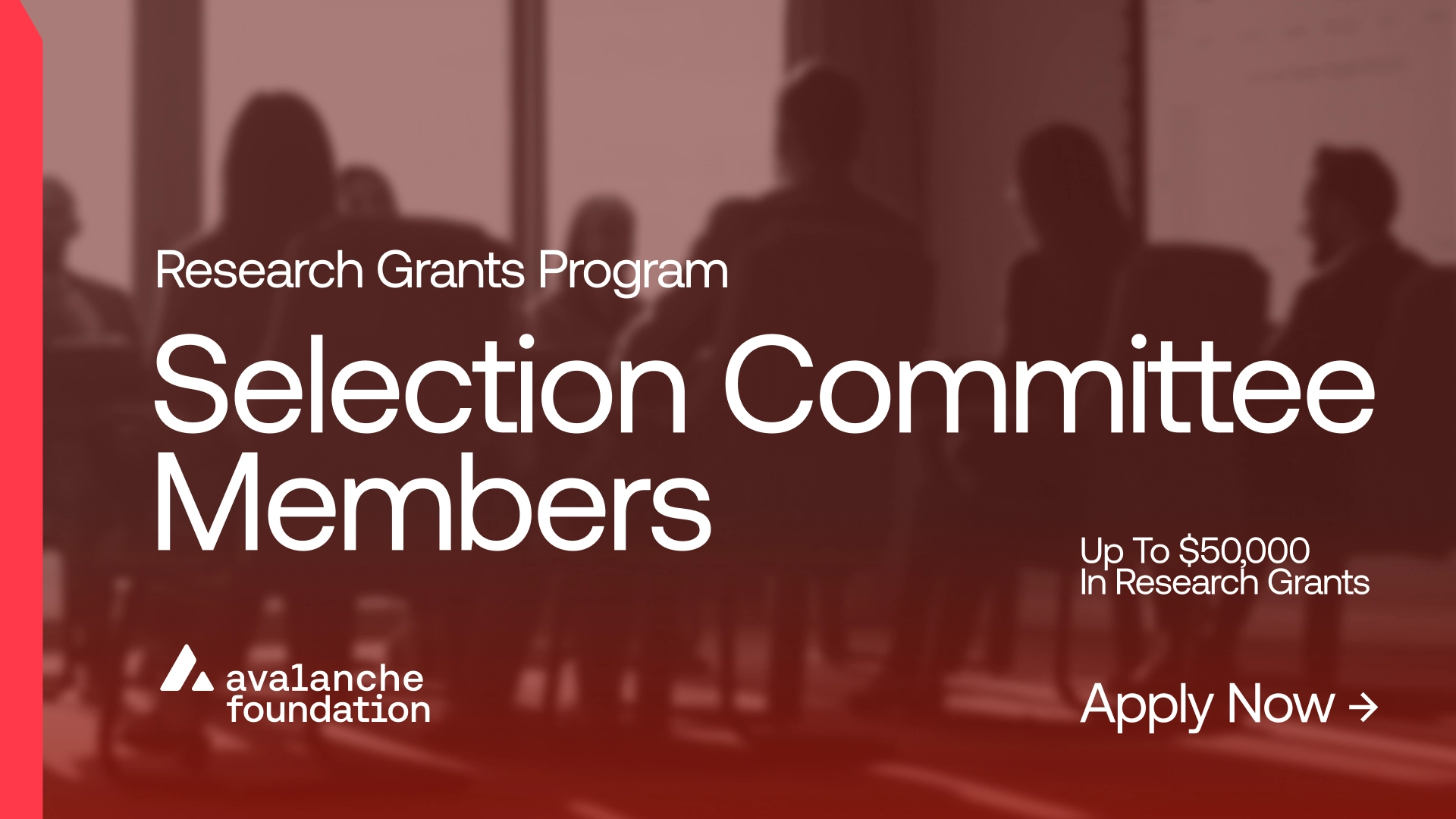 The Avalanche Foundation Introduces Call For Research Program Selection Committee
