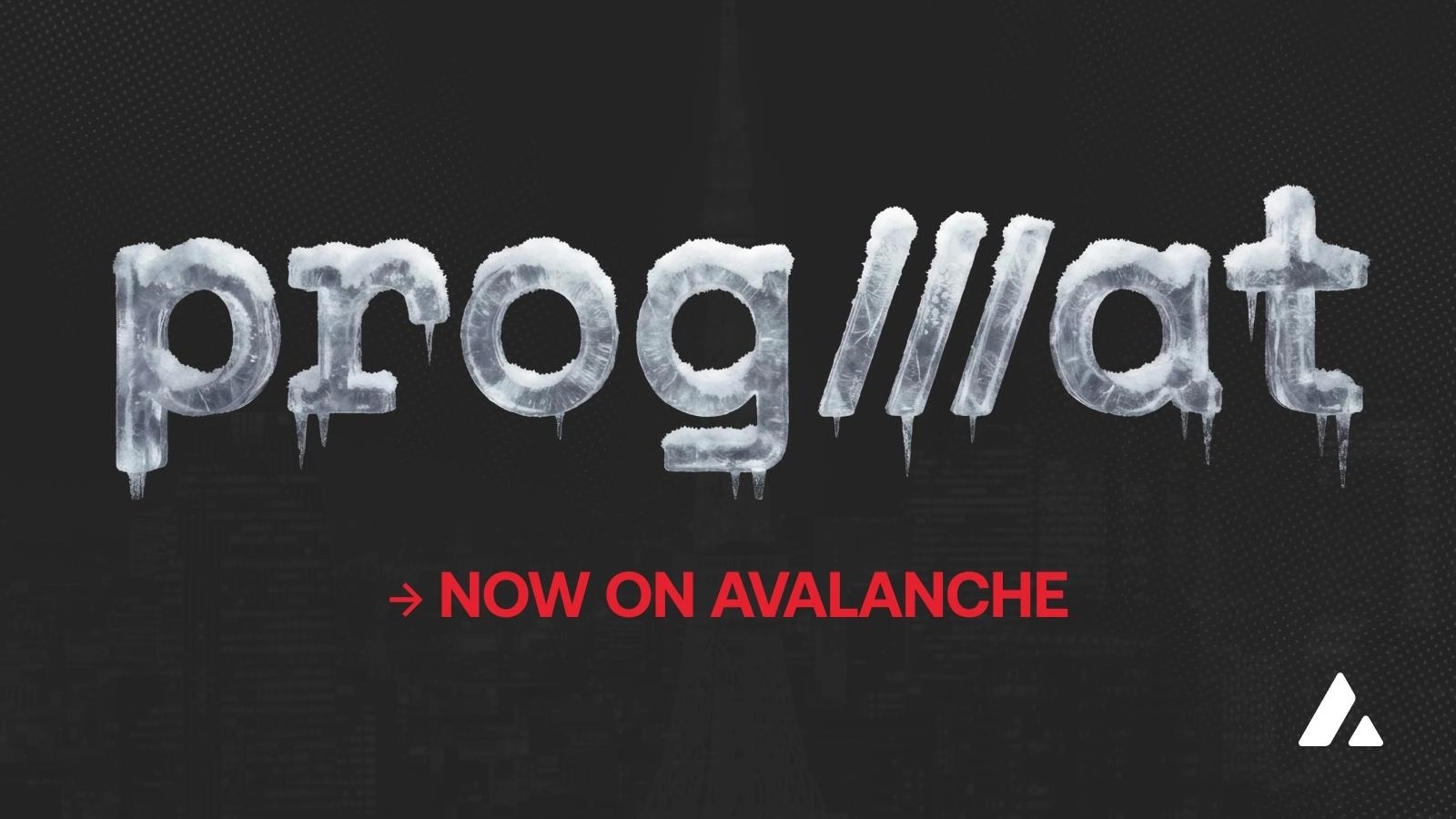 Progmat is Now on Avalanche